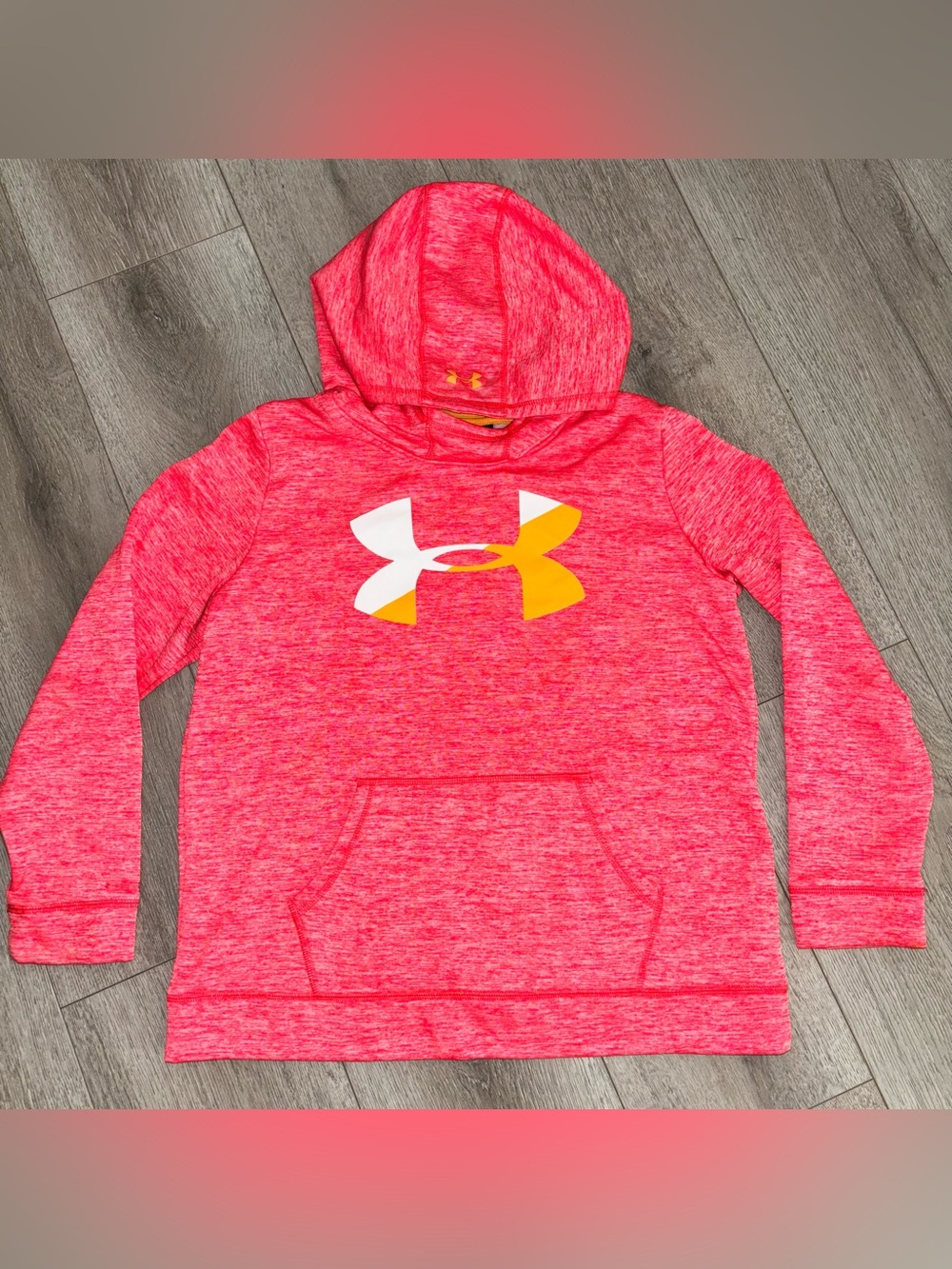 Under Armour Youth XL Athletic Hoodie Red